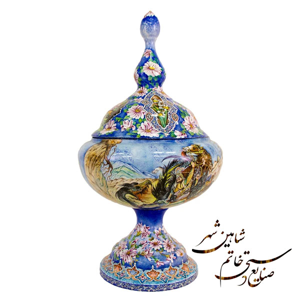 شکلات خوری مینا کاری